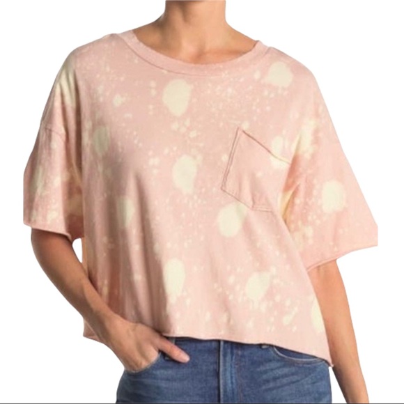Abound Tops - NWT ABOUND Nordstrom Cropped Tie Raw Hem Tee